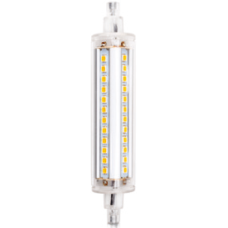 Lámpara (bombilla) de led lineal R7s 118mm 8,5W 1000lm tono  de luz 3000K ó 4000K (a elegir) Elecman